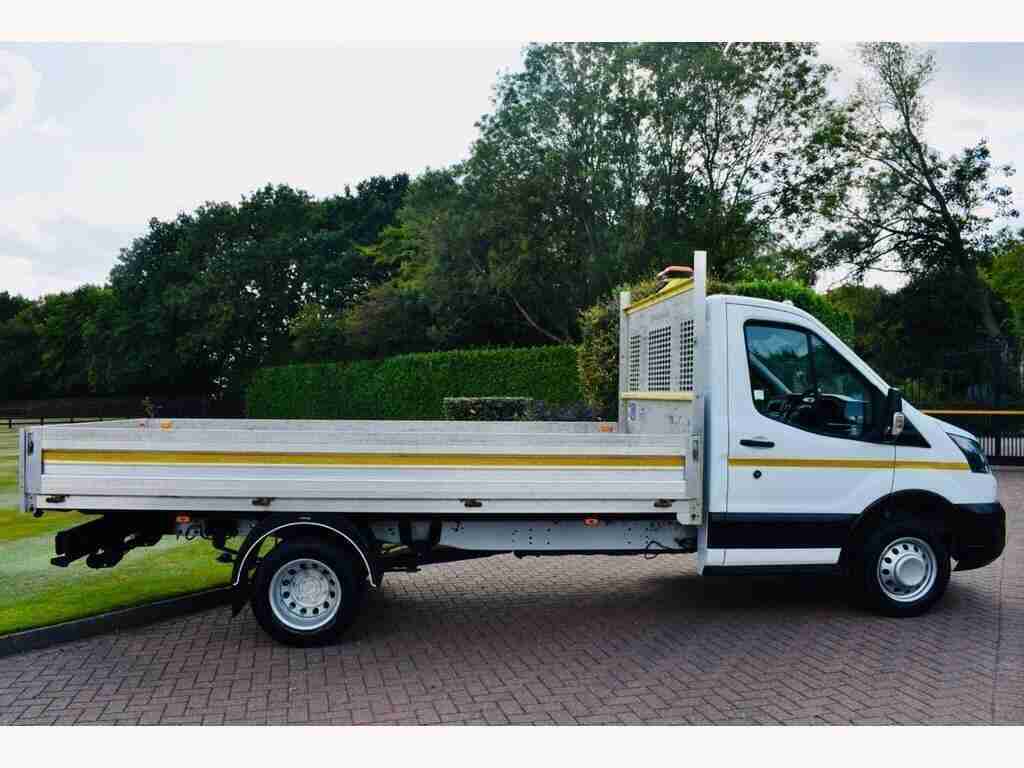 Ford Transit Custom Dropside 2.0 350 Leader Rwd WR72ATY White #3