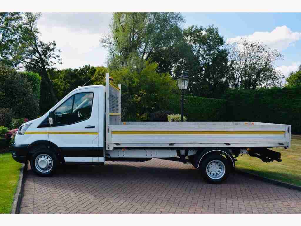 Ford Transit Custom Dropside 2.0 350 Leader Rwd WR72ATY White
