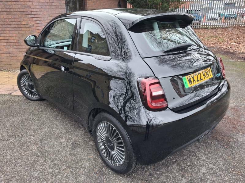 Fiat 500 87Kw Icon 42Kwh - 2022 22 WX22KNY Black #4