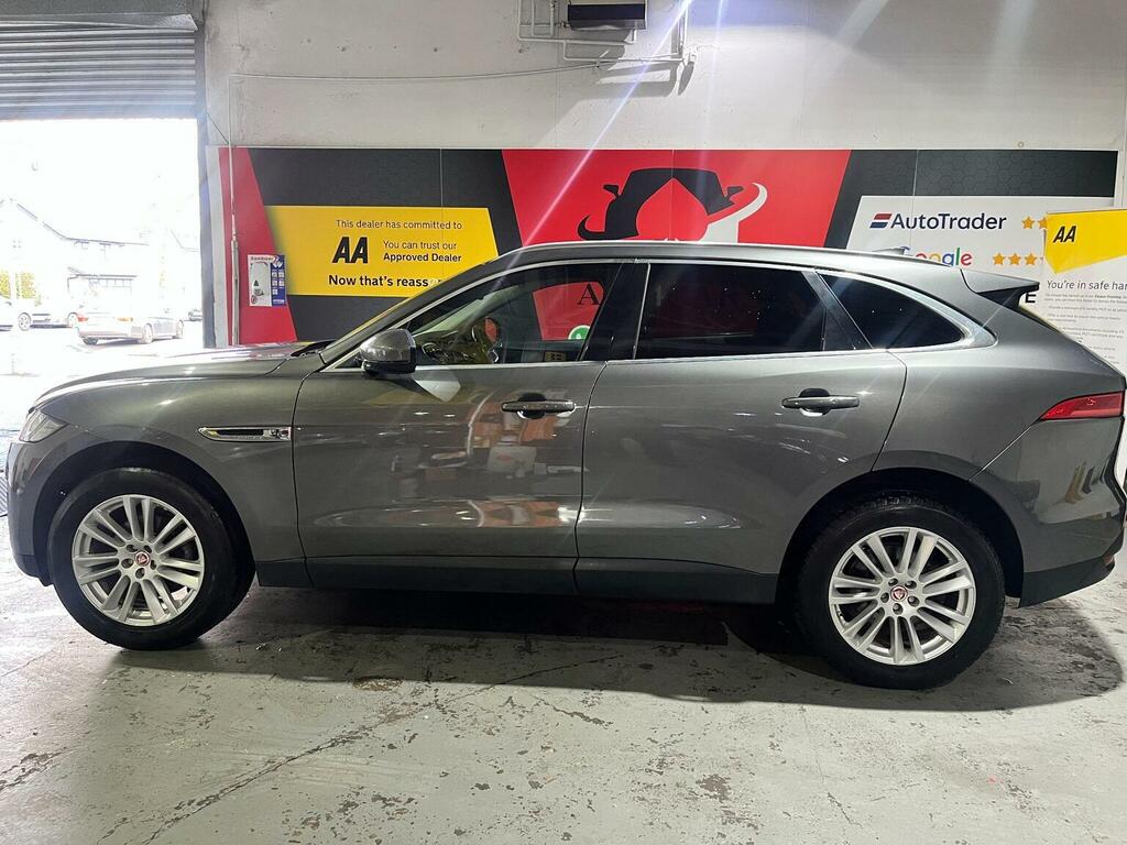 Jaguar F-Pace Suv 2.0 D240 Portfolio Awd Euro 6 Ss OV19TNO Grey #5