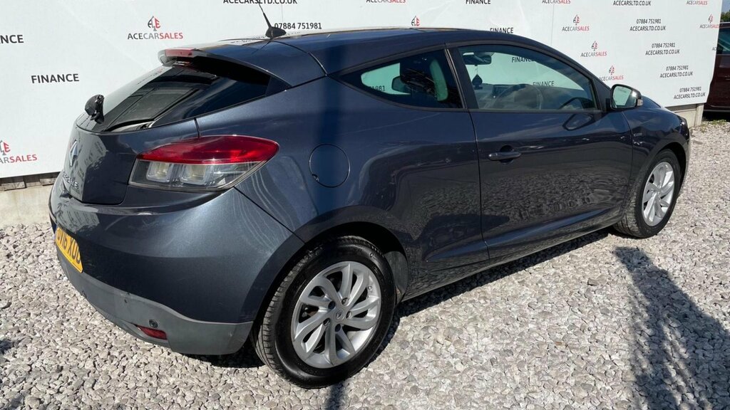 Renault Megane Coupe 1.5 Dci Limited Nav Euro 6 Ss 20161 DV16XOO Grey #5