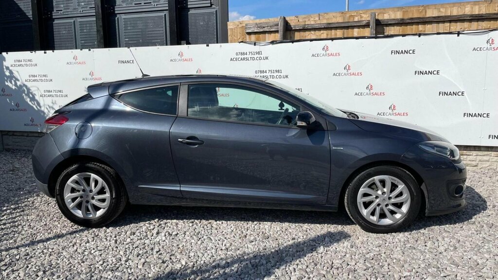 Renault Megane Coupe 1.5 Dci Limited Nav Euro 6 Ss 20161 DV16XOO Grey #6