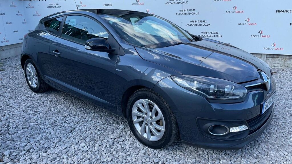 Renault Megane Coupe 1.5 Dci Limited Nav Euro 6 Ss 20161 Grey