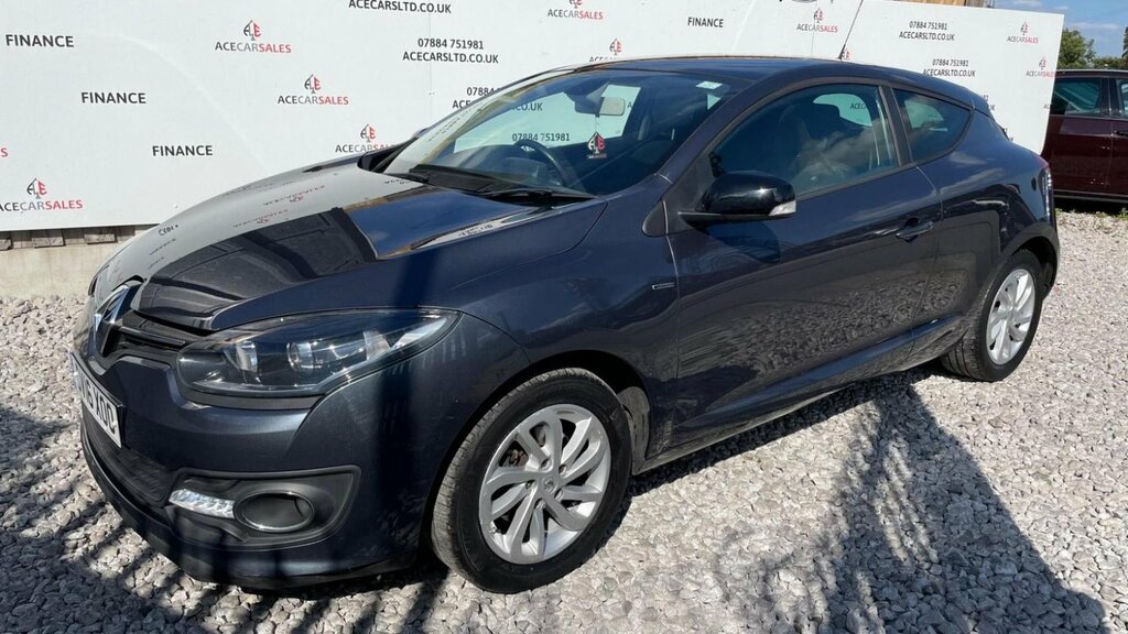 Renault Megane Coupe 1.5 Dci Limited Nav Euro 6 Ss 20161 DV16XOO Grey #2