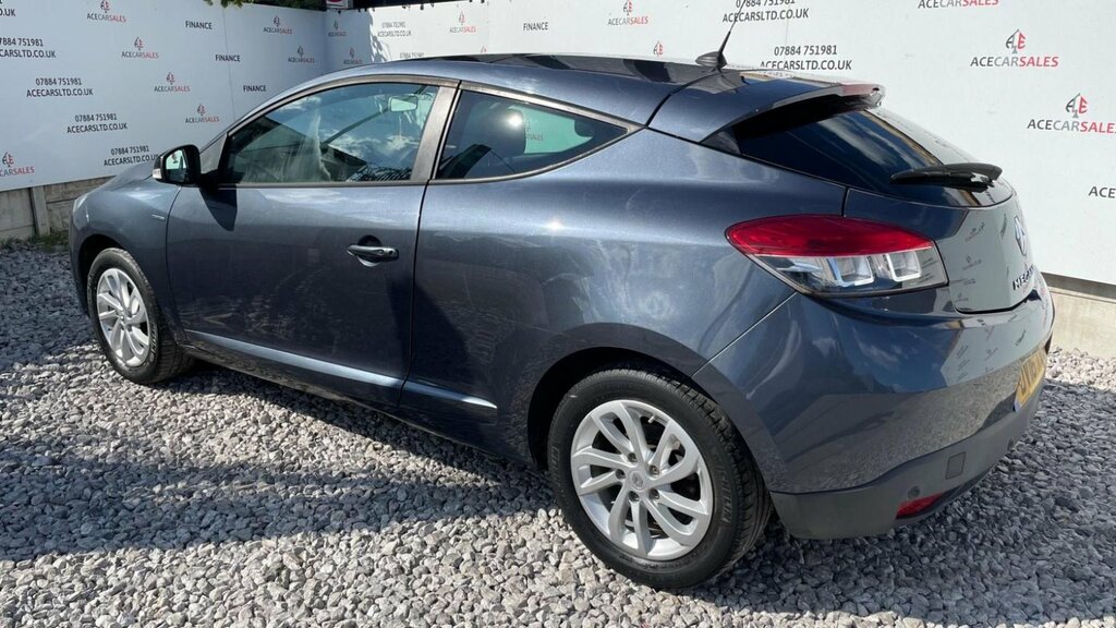 Renault Megane Coupe 1.5 Dci Limited Nav Euro 6 Ss 20161 DV16XOO Grey #4