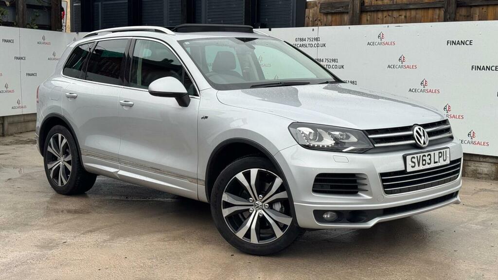 Volkswagen Touareg Suv 3.0 Tdi V6 Bluemotion Tech R-line Tiptronic 4W Silver