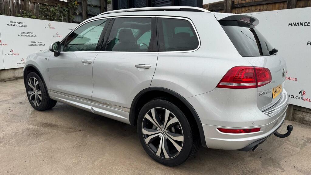 Volkswagen Touareg Suv 3.0 Tdi V6 Bluemotion Tech R-line Tiptronic 4W Silver #4