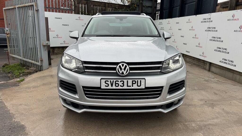 Volkswagen Touareg Suv 3.0 Tdi V6 Bluemotion Tech R-line Tiptronic 4W Silver #2