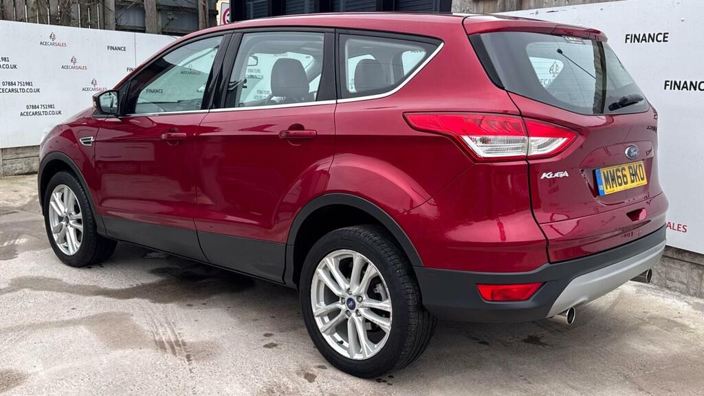 Ford Kuga Suv 2.0 Tdci Titanium X Sport Awd Euro 6 Ss MM66BKO Red #6