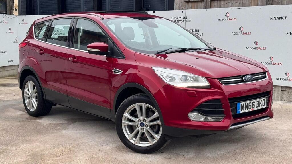Ford Kuga Suv 2.0 Tdci Titanium X Sport Awd Euro 6 Ss Red