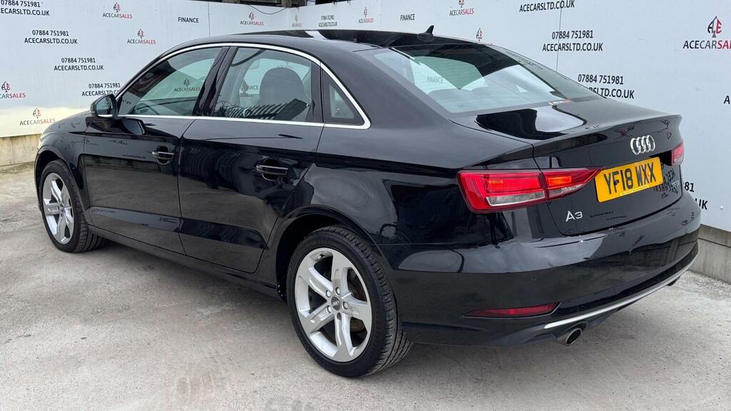 Audi A3 Saloon 1.0 Tfsi Sport Euro 6 Ss 201818 YF18WXX Black #6