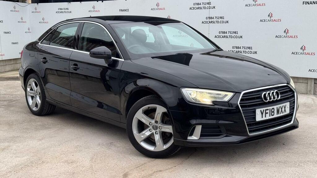 Audi A3 Saloon 1.0 Tfsi Sport Euro 6 Ss 201818 Black
