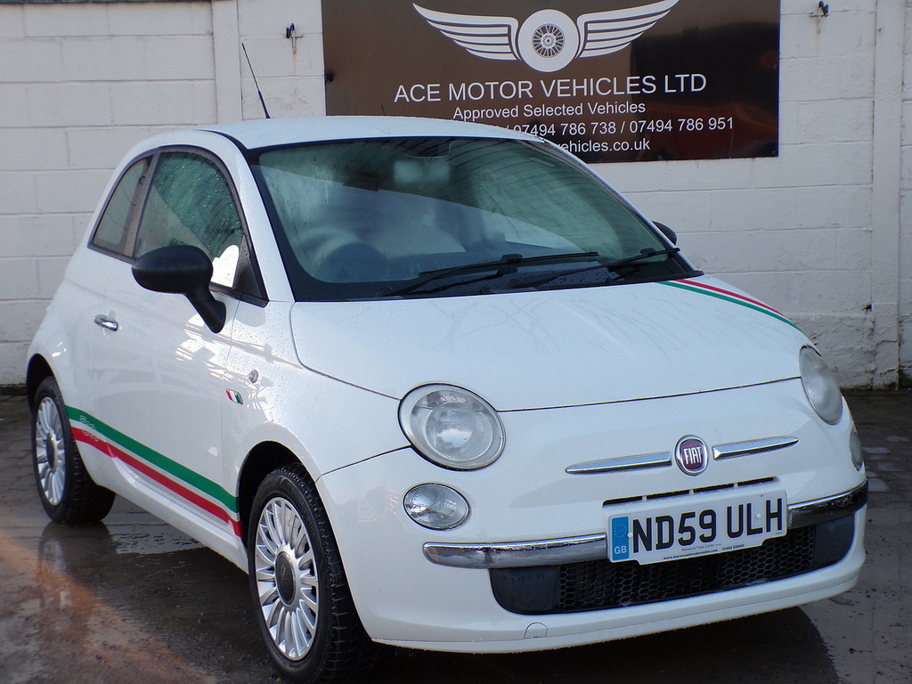 Fiat 500 Pop White