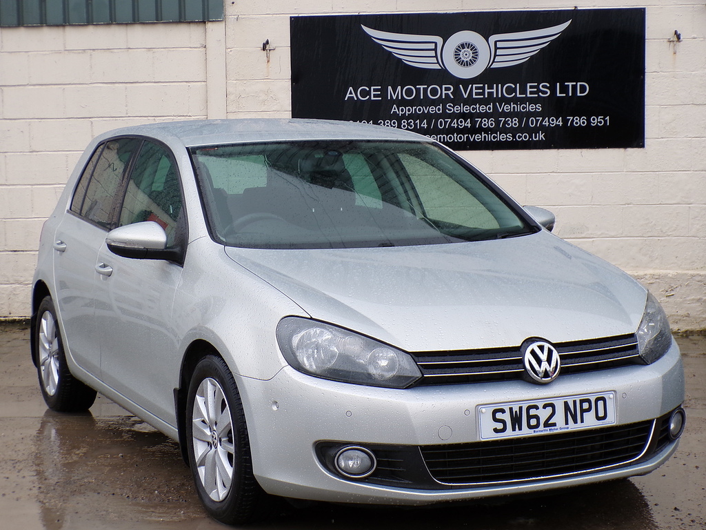 Volkswagen Golf Tdi Bluemotion Tech Match Silver