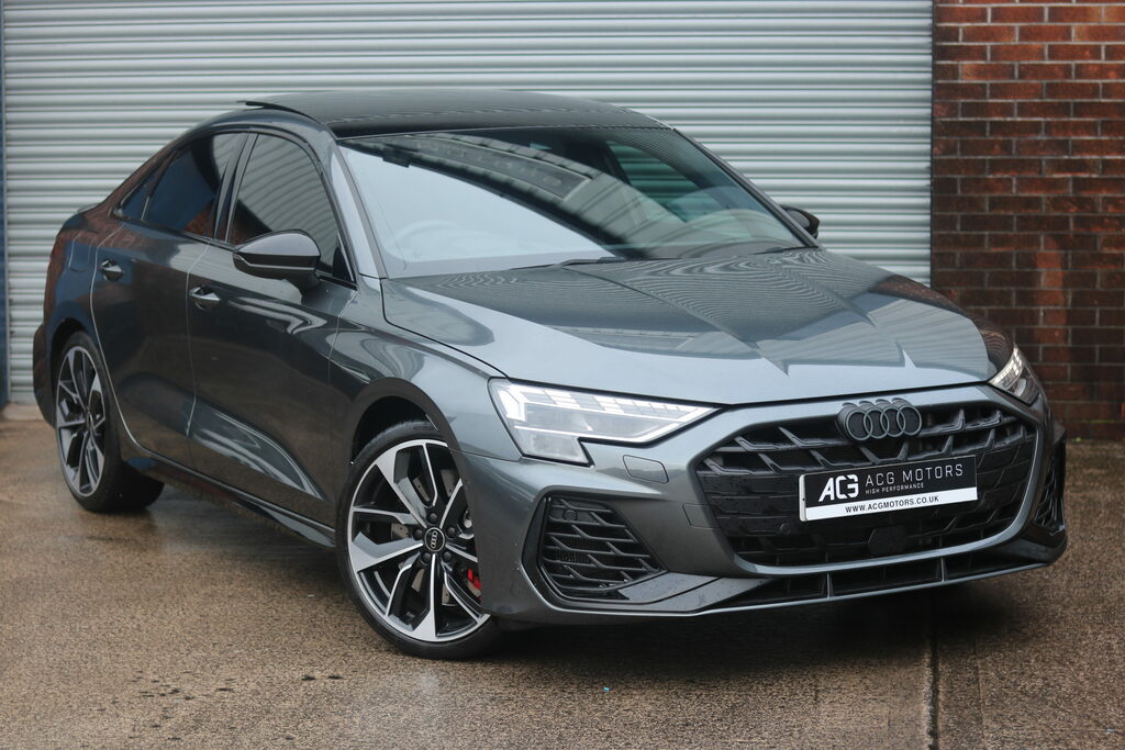 Audi S3 2.0 Tfsi Black Edition S Tronic Quattro Euro 6 S Grey