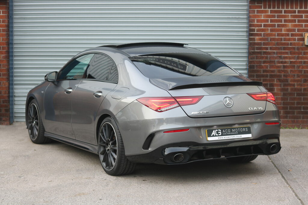 Mercedes-Benz CLA Class 2.0 Cla35 Amg Premium Plus Coupe 7G-dct 4Matic E Grey #2