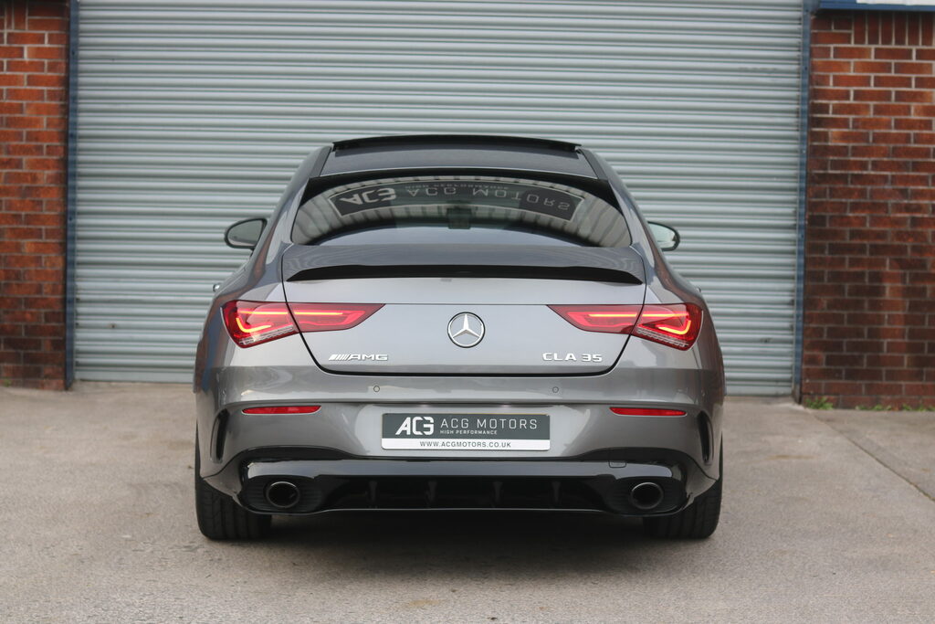 Mercedes-Benz CLA Class 2.0 Cla35 Amg Premium Plus Coupe 7G-dct 4Matic E Grey #4