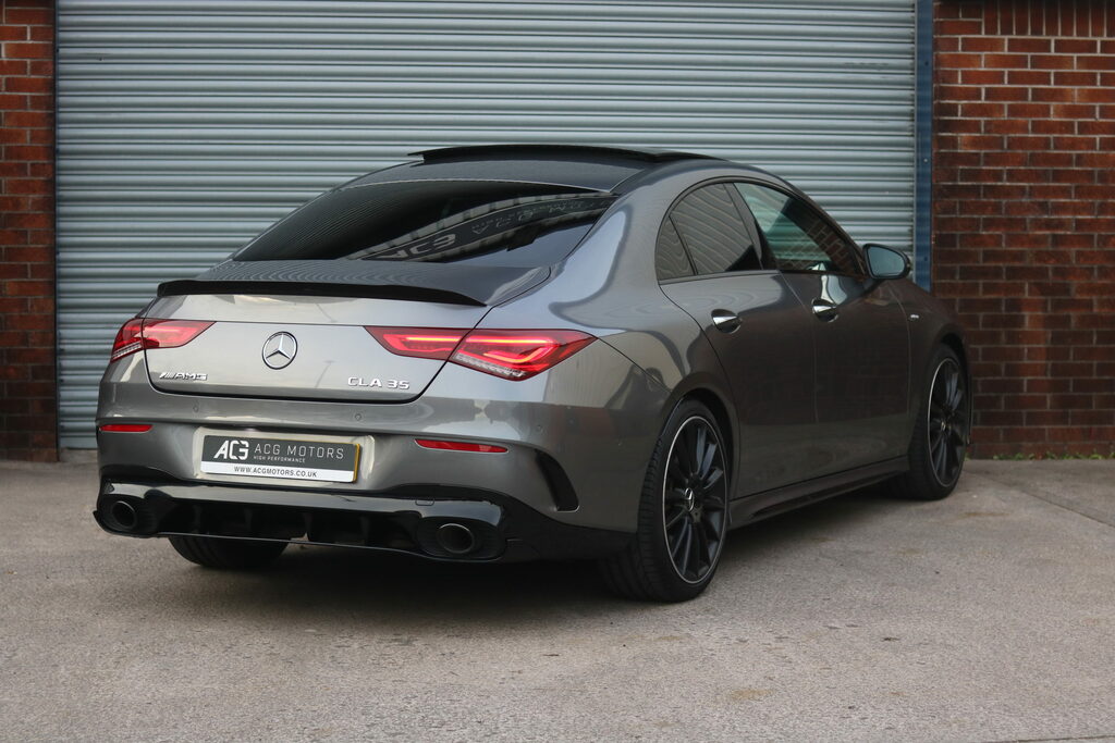 Mercedes-Benz CLA Class 2.0 Cla35 Amg Premium Plus Coupe 7G-dct 4Matic E Grey #6
