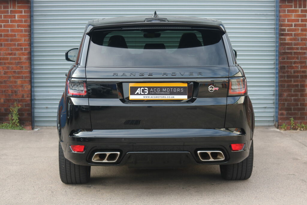 Land Rover Range Rover Sport 5.0 P575 V8 Svr Carbon Edition 4Wd Euro 6 S Black #4