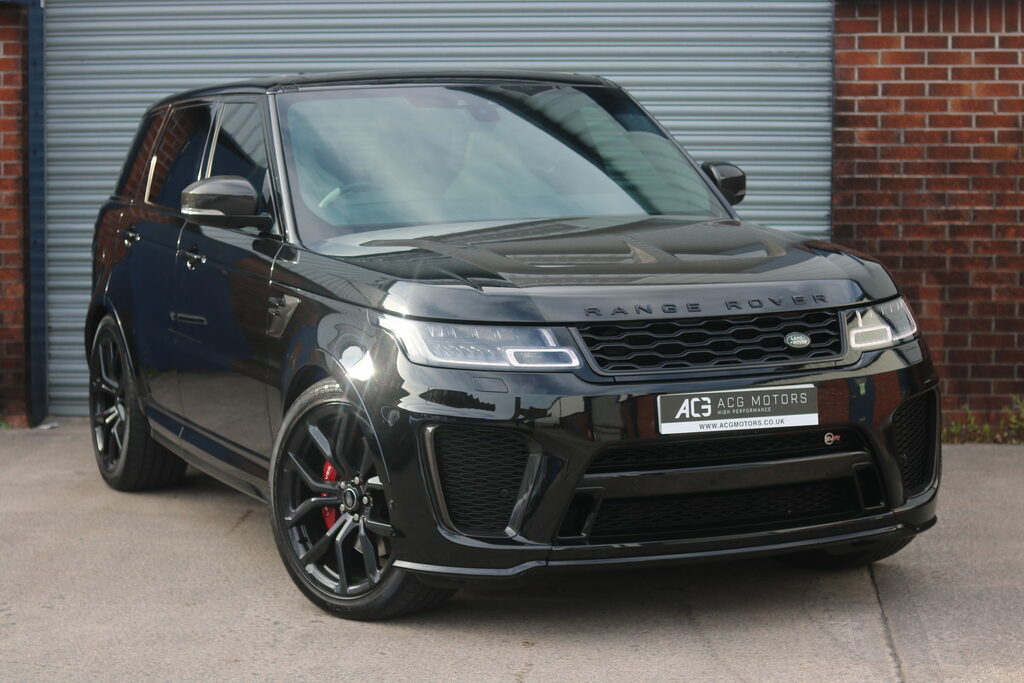Land Rover Range Rover Sport 5.0 P575 V8 Svr Carbon Edition 4Wd Euro 6 S Black