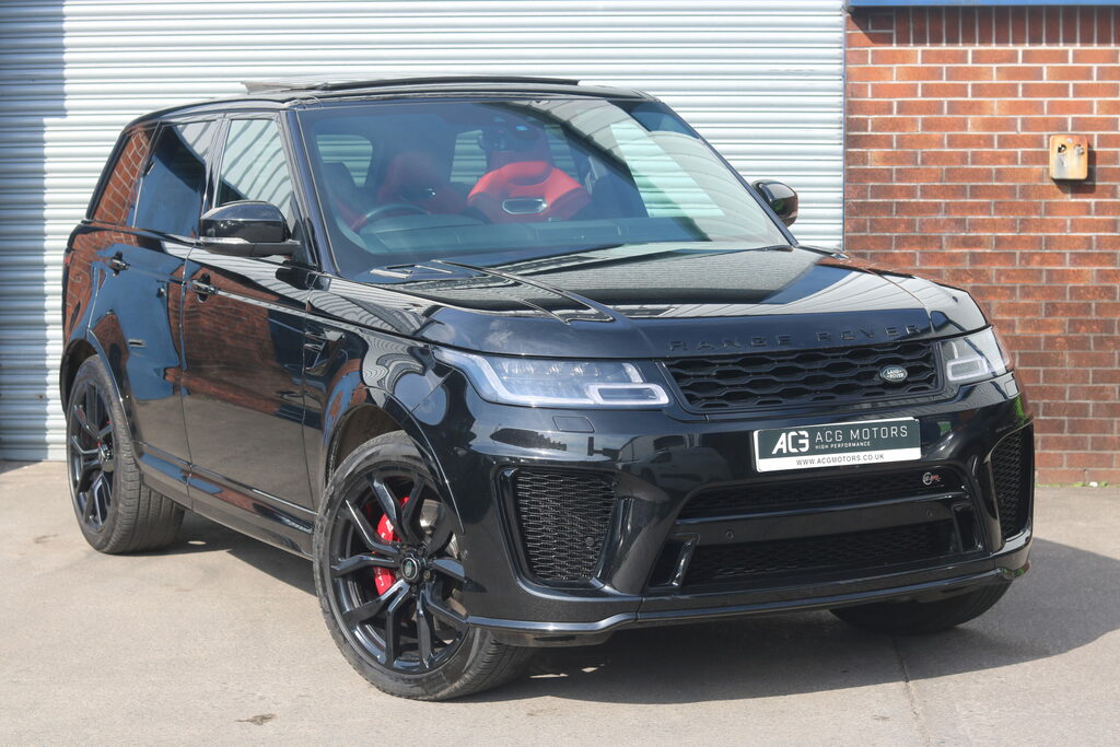 Land Rover Range Rover Sport 5.0 P575 V8 Svr 4Wd Euro 6 S S Black