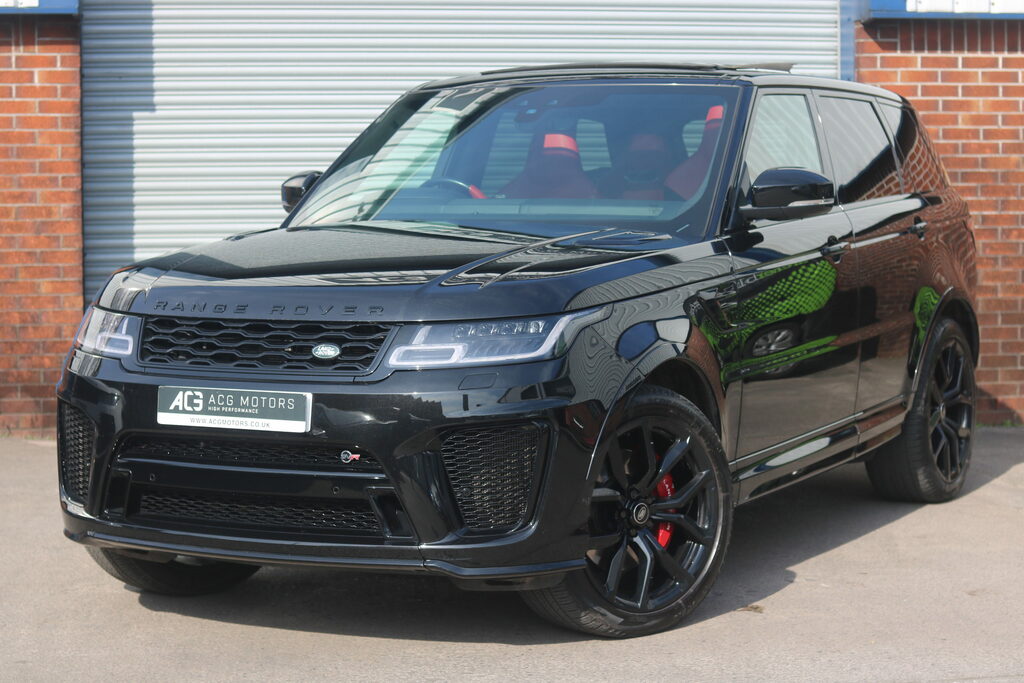 Land Rover Range Rover Sport 5.0 P575 V8 Svr 4Wd Euro 6 S S Black #5