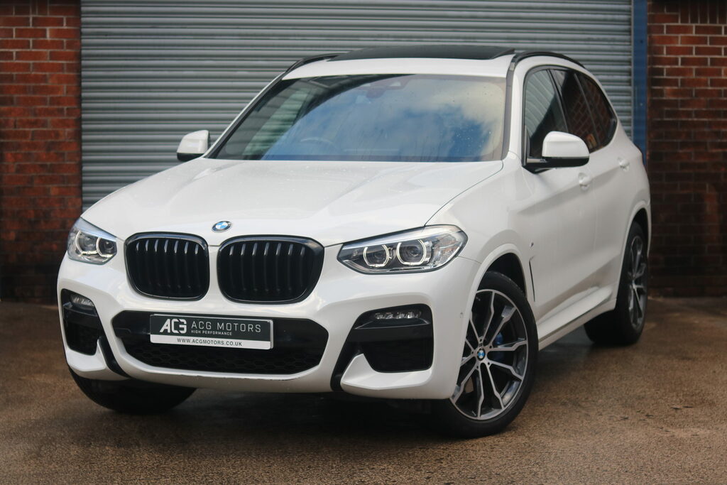 BMW X3 2.0 20D Mht M Sport Xdrive Euro 6 S S White #5