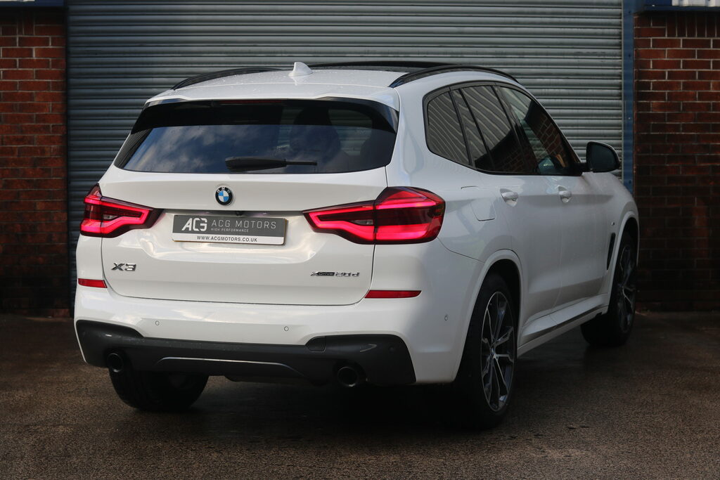 BMW X3 2.0 20D Mht M Sport Xdrive Euro 6 S S White #6