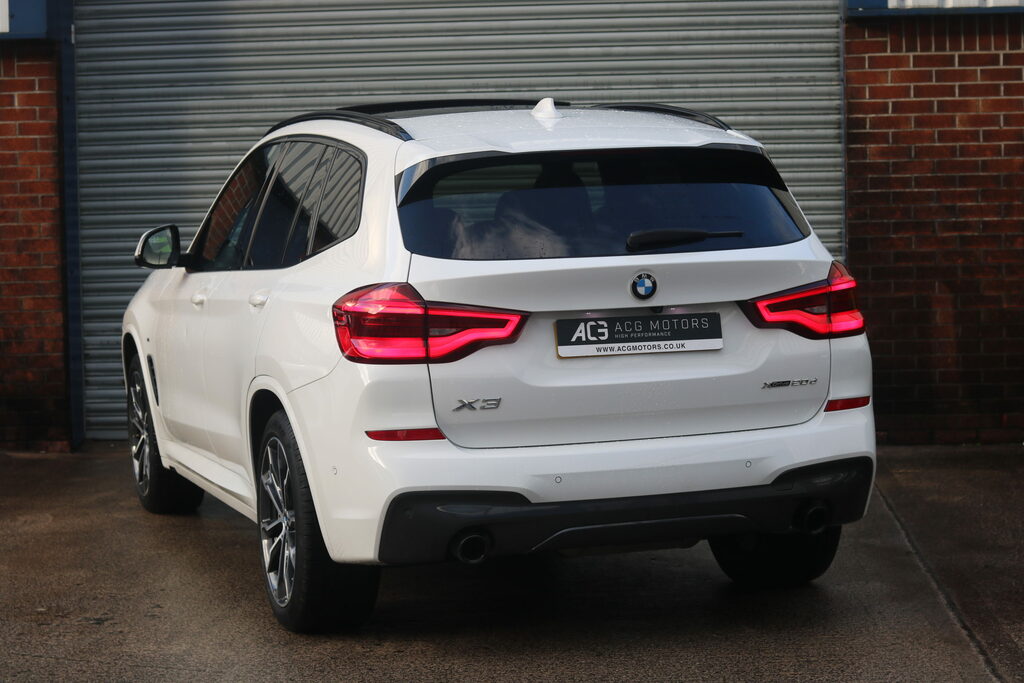 BMW X3 2.0 20D Mht M Sport Xdrive Euro 6 S S White #2