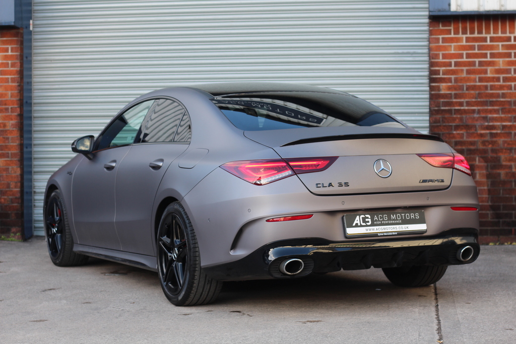 Mercedes-Benz CLA Class 2.0 Cla35 Amg Coupe 7G-dct 4Matic Euro 6 S S Grey #2