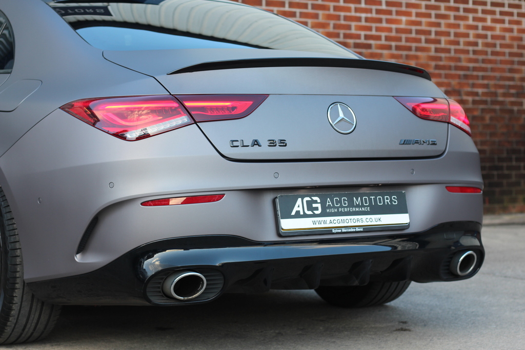 Mercedes-Benz CLA Class 2.0 Cla35 Amg Coupe 7G-dct 4Matic Euro 6 S S Grey #5