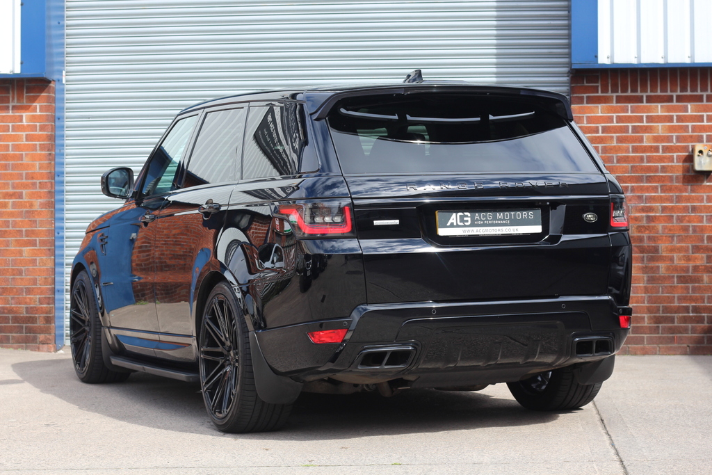 Land Rover Range Rover Sport 3.0 Sd V6 Hse 4Wd Euro 6 S S Black #2