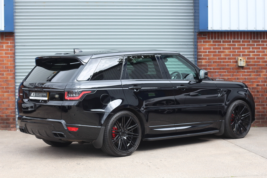 Land Rover Range Rover Sport 3.0 Sd V6 Hse 4Wd Euro 6 S S Black #6