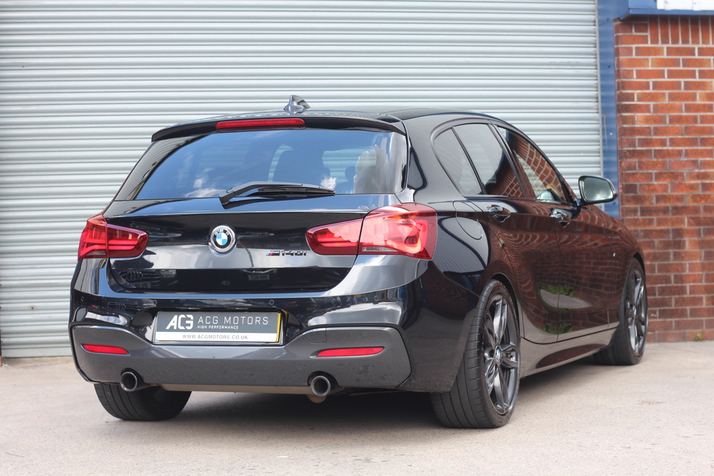 BMW 1 Series 3.0 M140i Shadow Edition Euro 6 S S Black #6