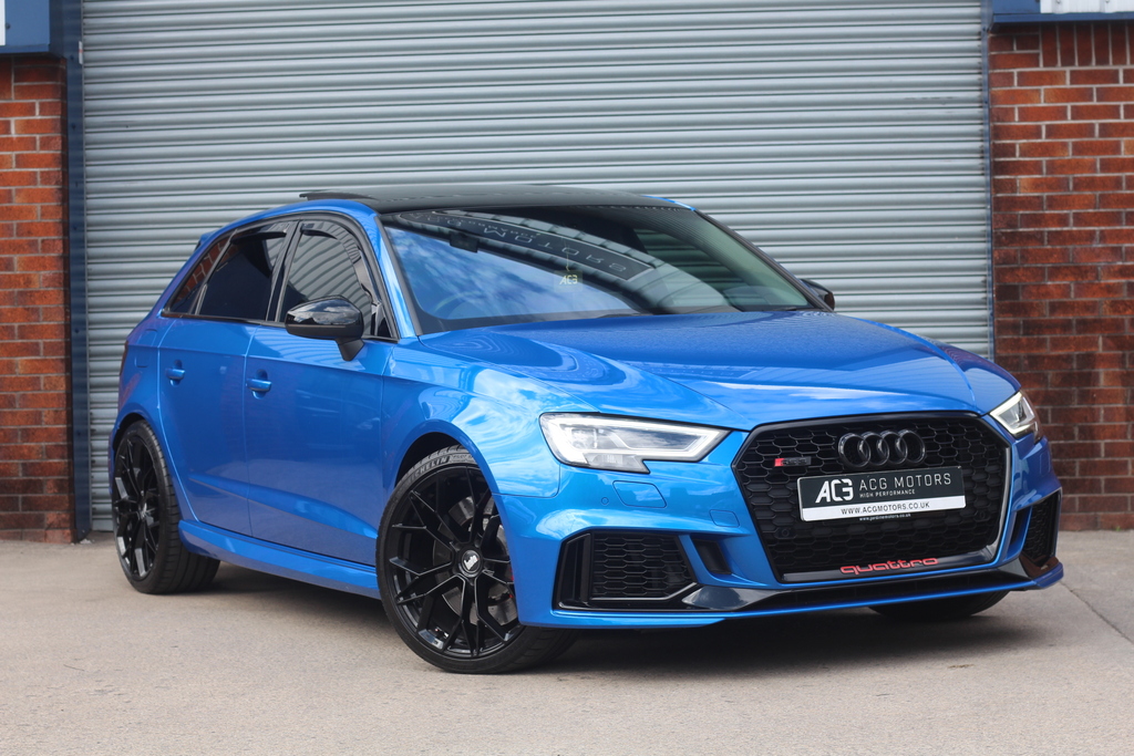 Audi RS3 2.5 Tfsi Sportback S Tronic Quattro Euro 6 S S 5 Blue