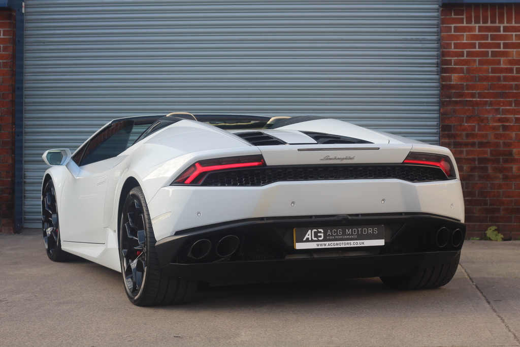 Lamborghini Huracan 5.2 V10 Lp 610-4 Spyder Ldf 4Wd Euro 6 S S White #2