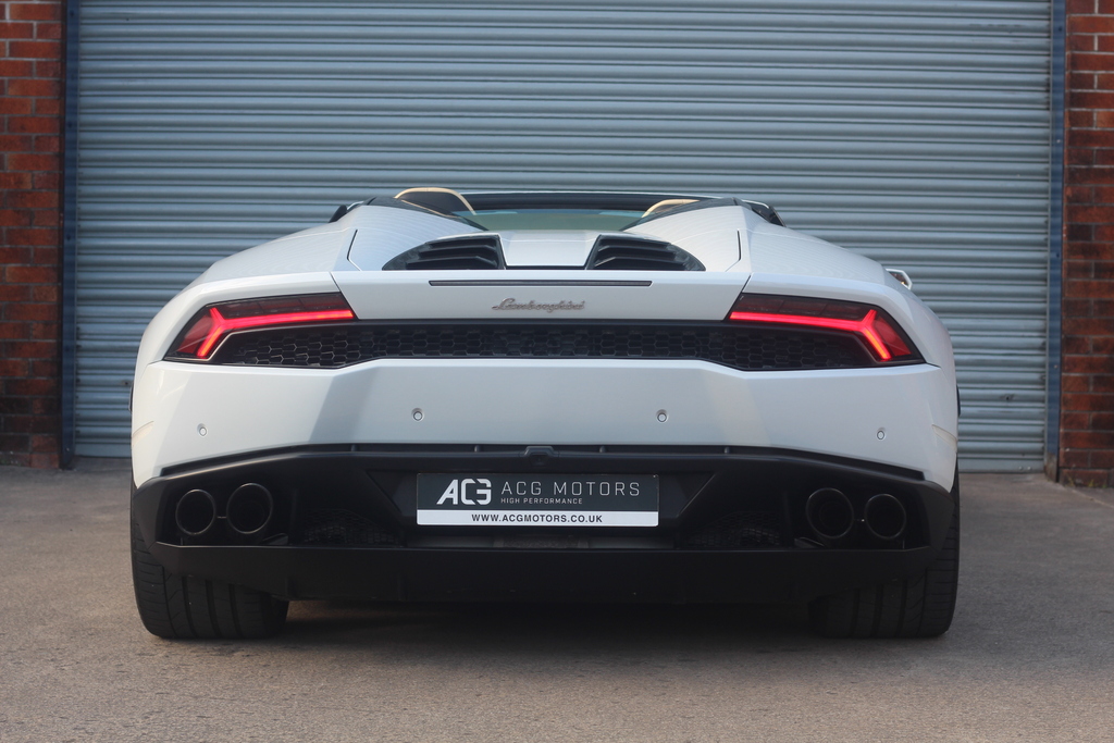 Lamborghini Huracan 5.2 V10 Lp 610-4 Spyder Ldf 4Wd Euro 6 S S White #4