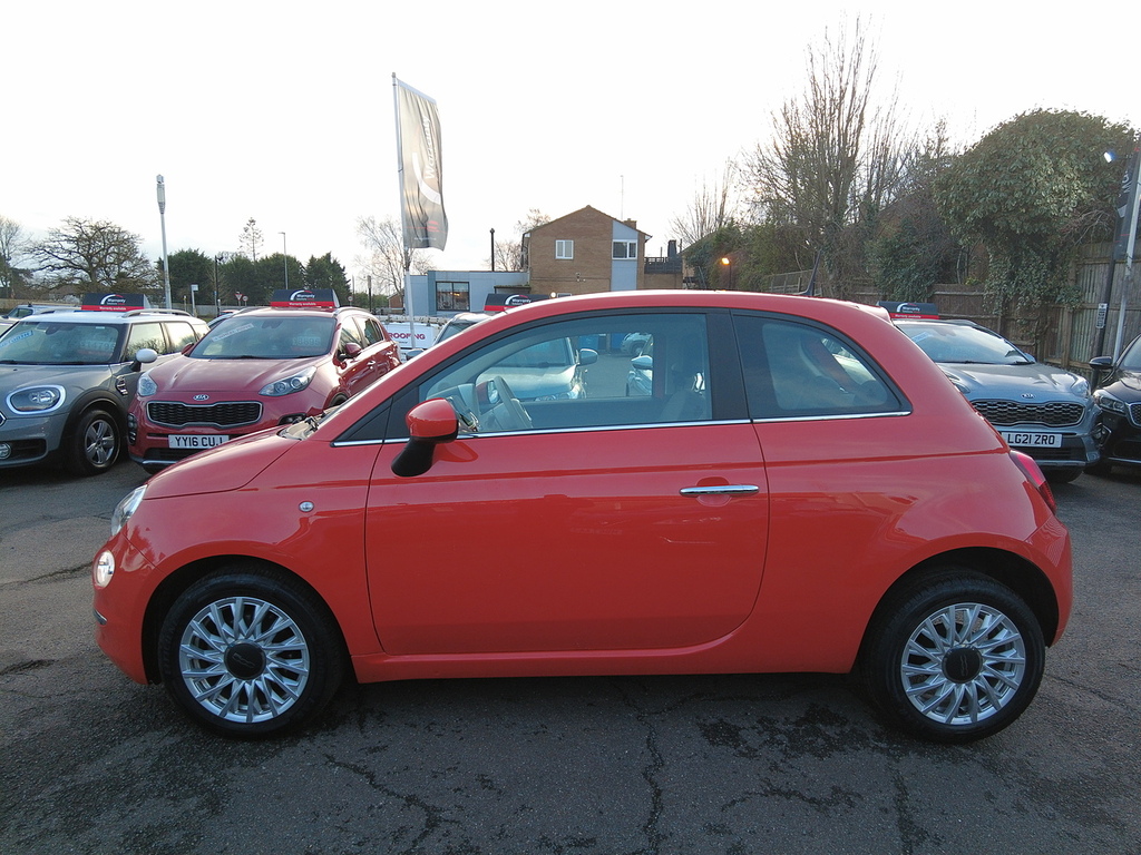 Fiat 500 Mhev Orange #6