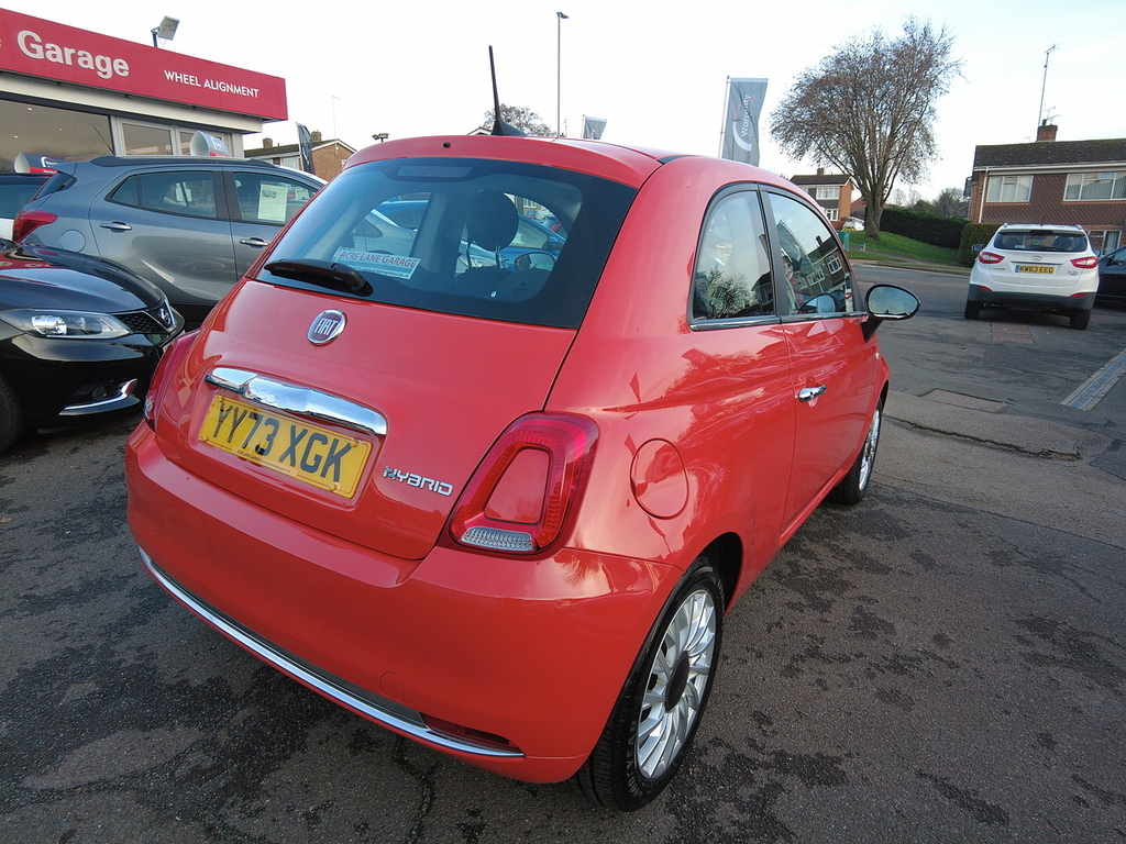 Fiat 500 Mhev Orange #3
