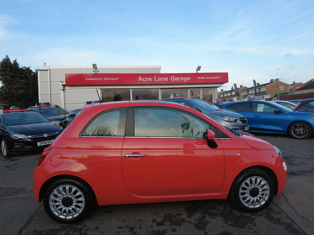 Fiat 500 Mhev Orange #2