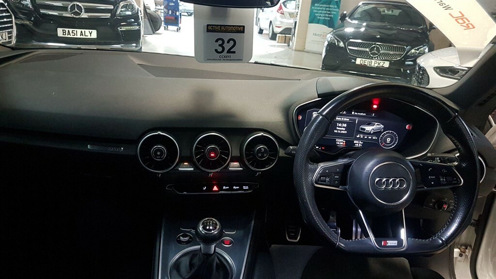 Audi TT 1.8 Tfsi S Line Euro 6 Ss White #2