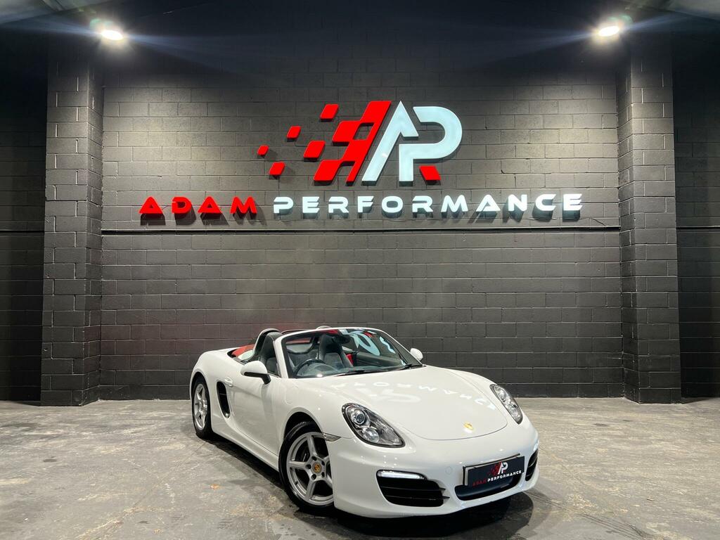 Porsche Boxster 2.7 981 Pdk Euro 6 Ss White