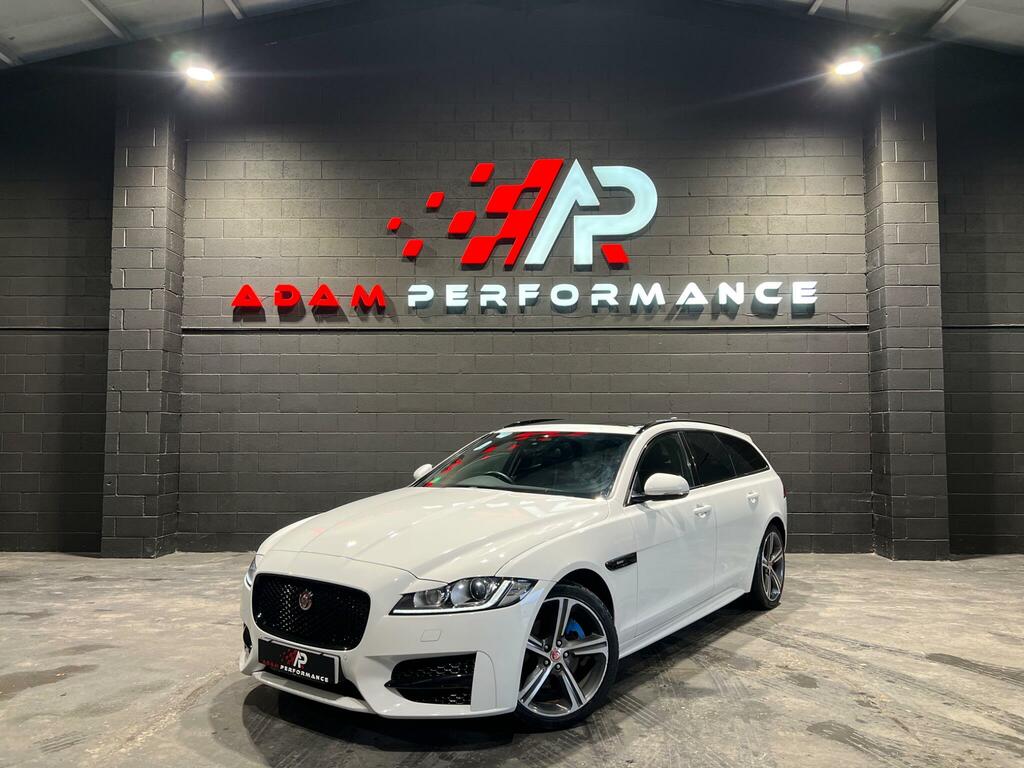 Jaguar XF 2.0D R-sport Sportbrake Euro 6 Ss White #3