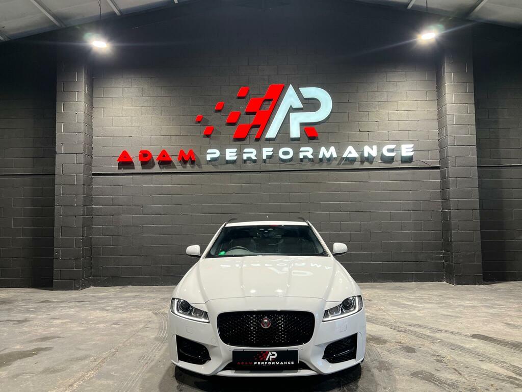 Jaguar XF 2.0D R-sport Sportbrake Euro 6 Ss White #2