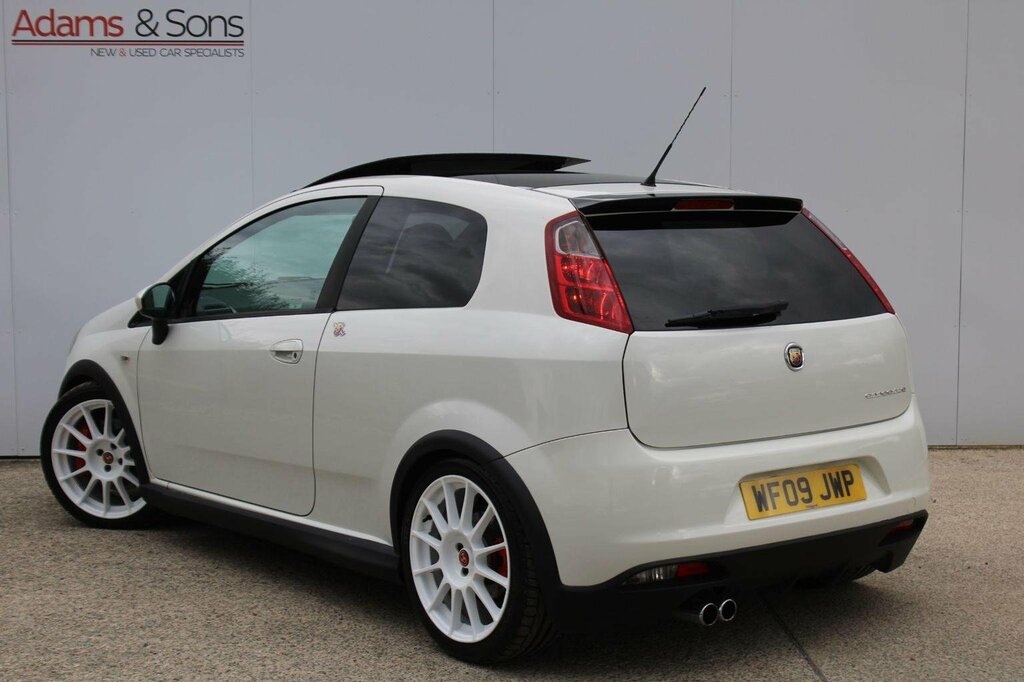 Abarth Grande Punto 155 White #2