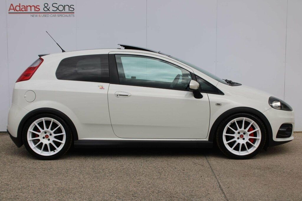 Abarth Grande Punto 155 White #6