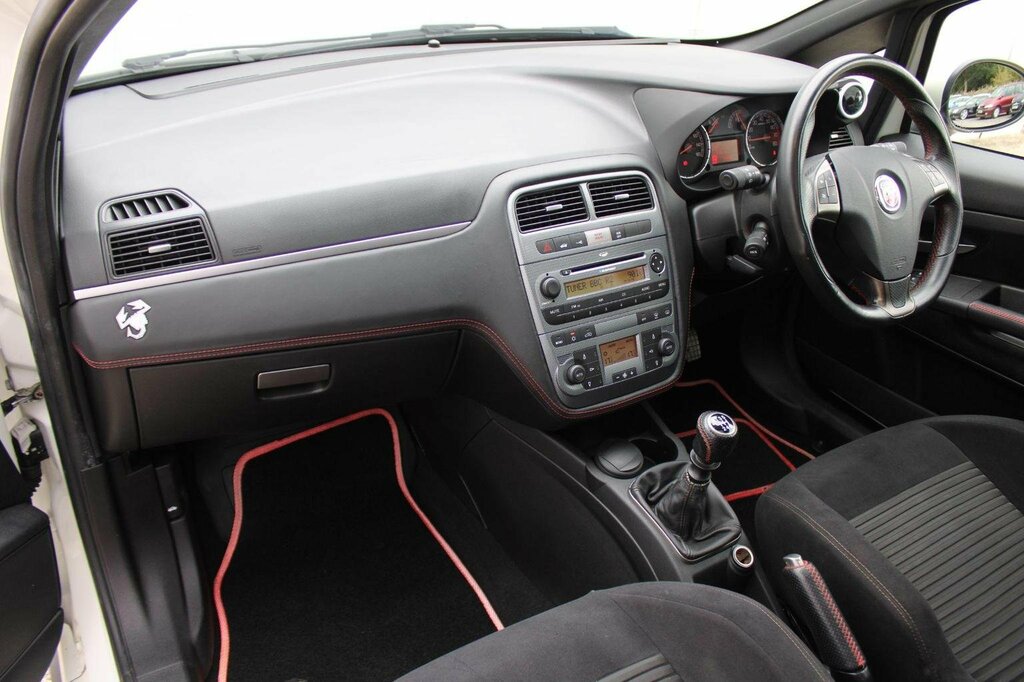 Abarth Grande Punto 155 White #22