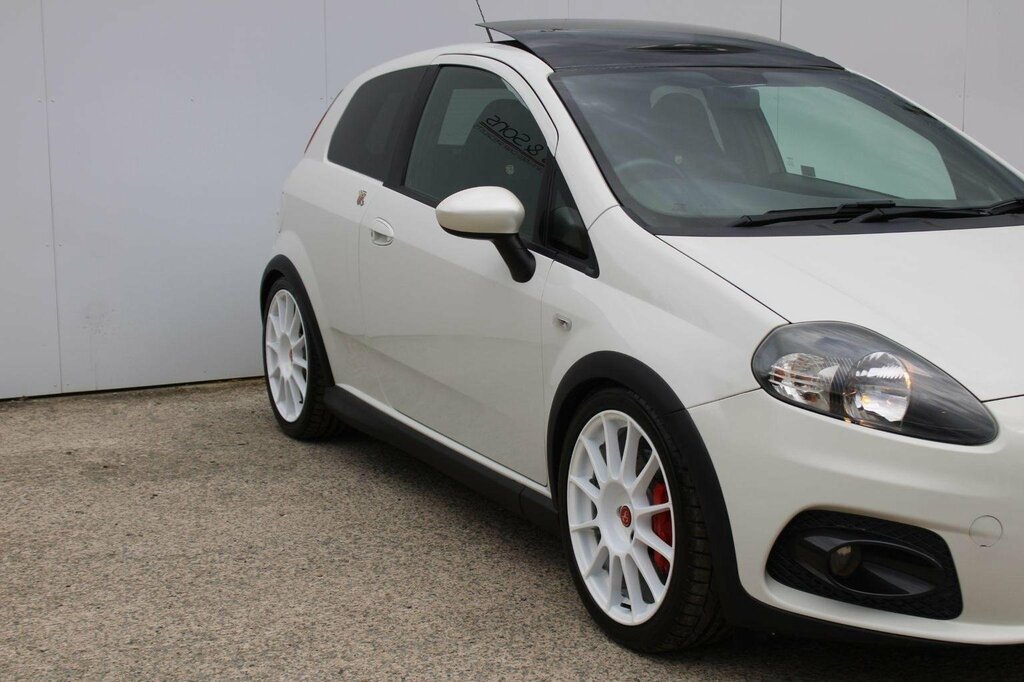 Abarth Grande Punto 155 White #3