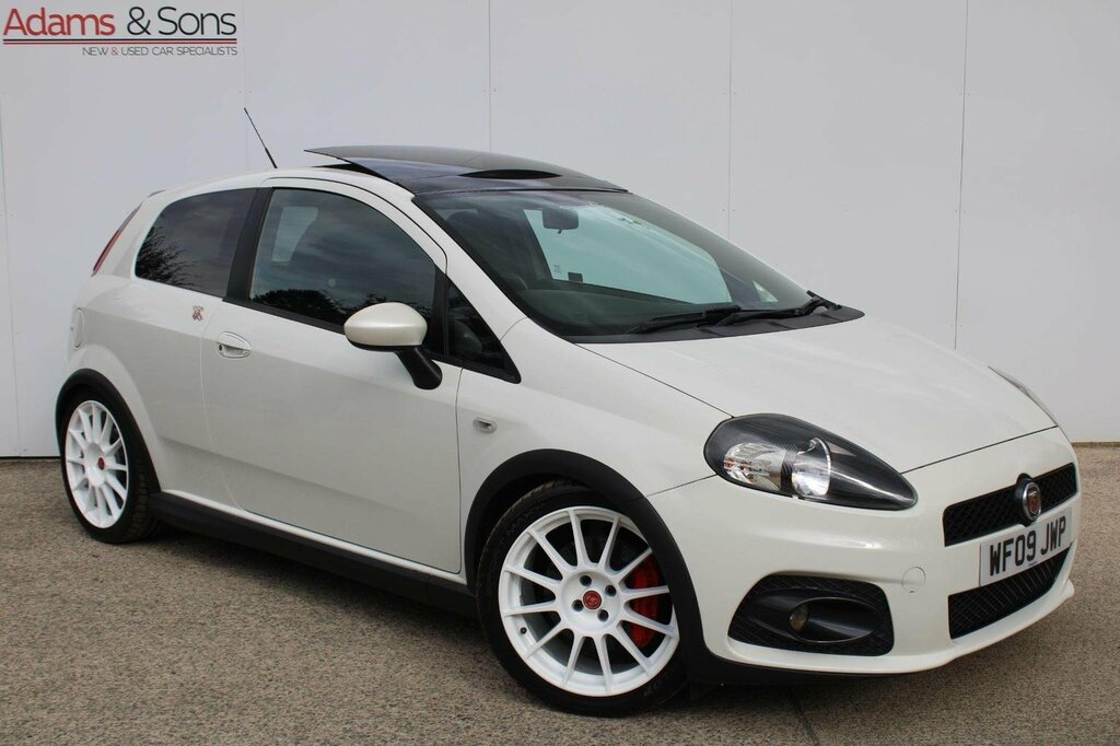 Abarth Grande Punto 155 White #1