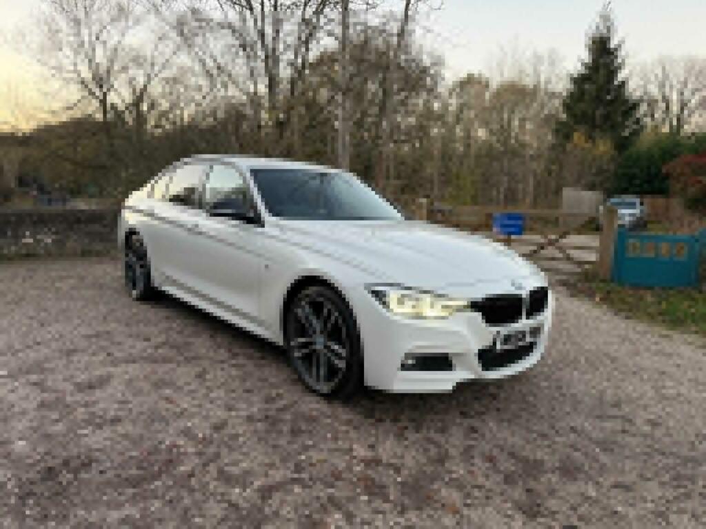 BMW 3 Series Saloon 3.0 330D M Sport Shadow Edition Xdrive NK68VRO White #2